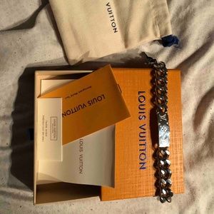Louis Vuitton Key Monogram Chain Link Bracelet